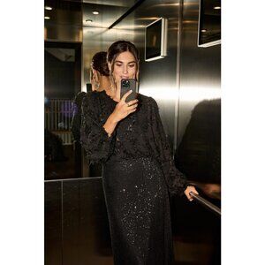 SOYA CONCEPT Nadia Black Textured Blouse